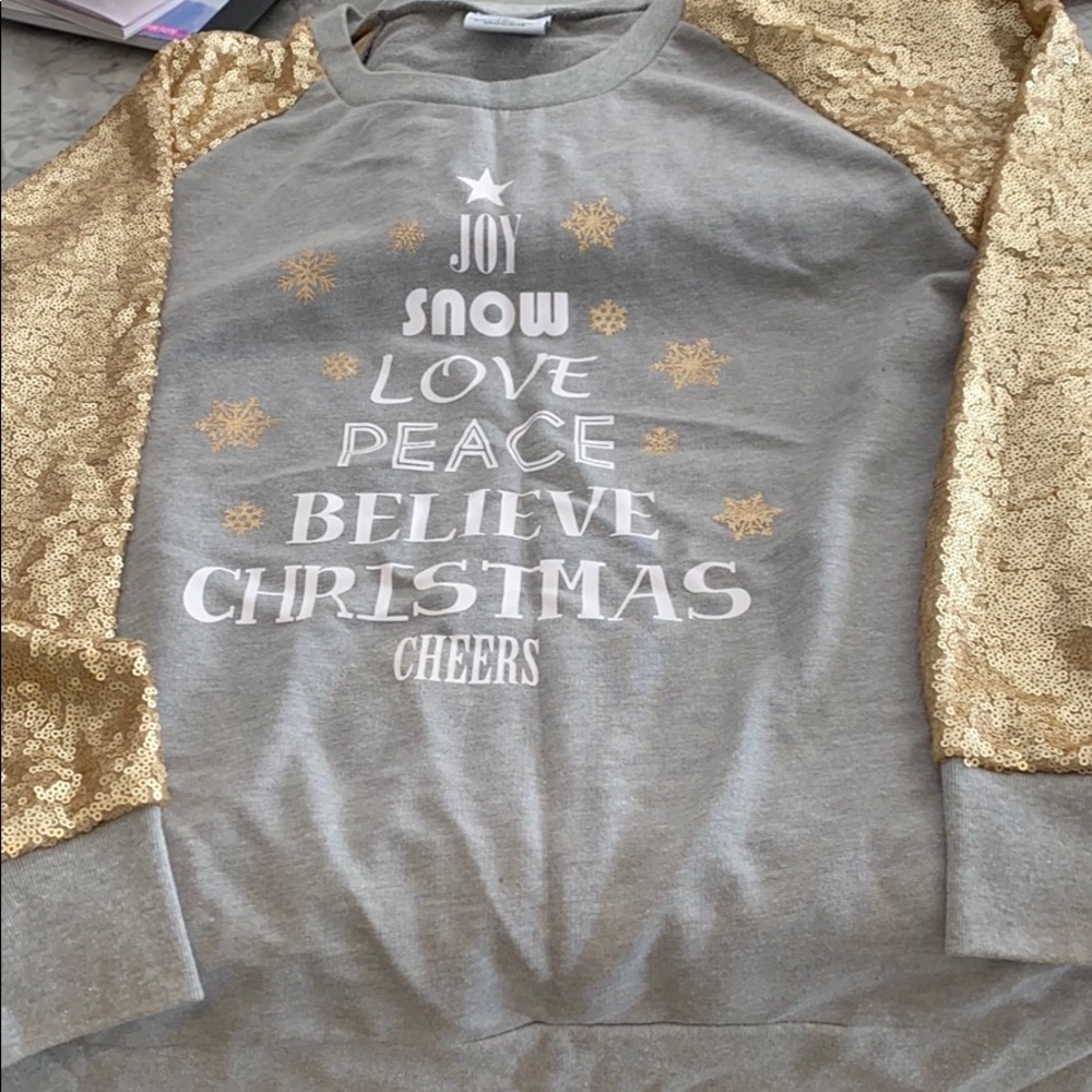 Christmas Sweatshirt Woman’s Size L
